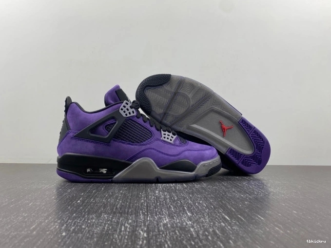 Reps TBkick Scott 4 Suede Purple x Air Jordan Travis 0712